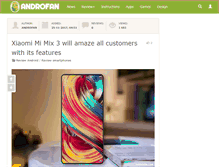 Tablet Screenshot of androfan.com